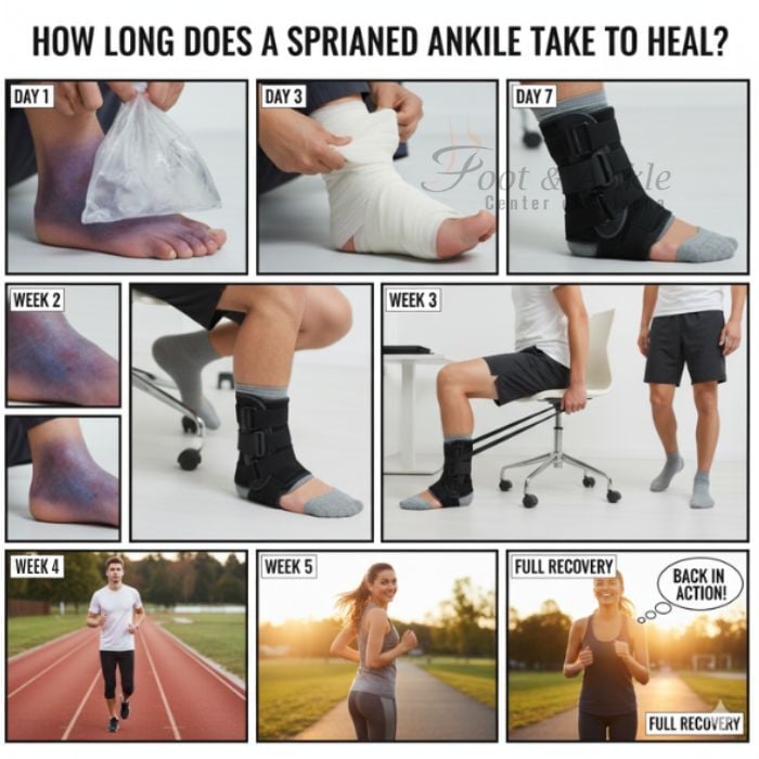 How Long Does a Sprained Ankle Take to Heal